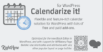 Calendarize it! for WordPress