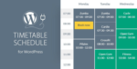 Timetable Responsive Schedule For WordPress