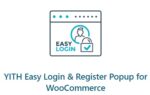 YITH Easy Login & Register Popup for WooCommerce