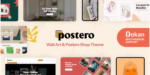 Postero Wall Art & Poster WooCommerce Theme